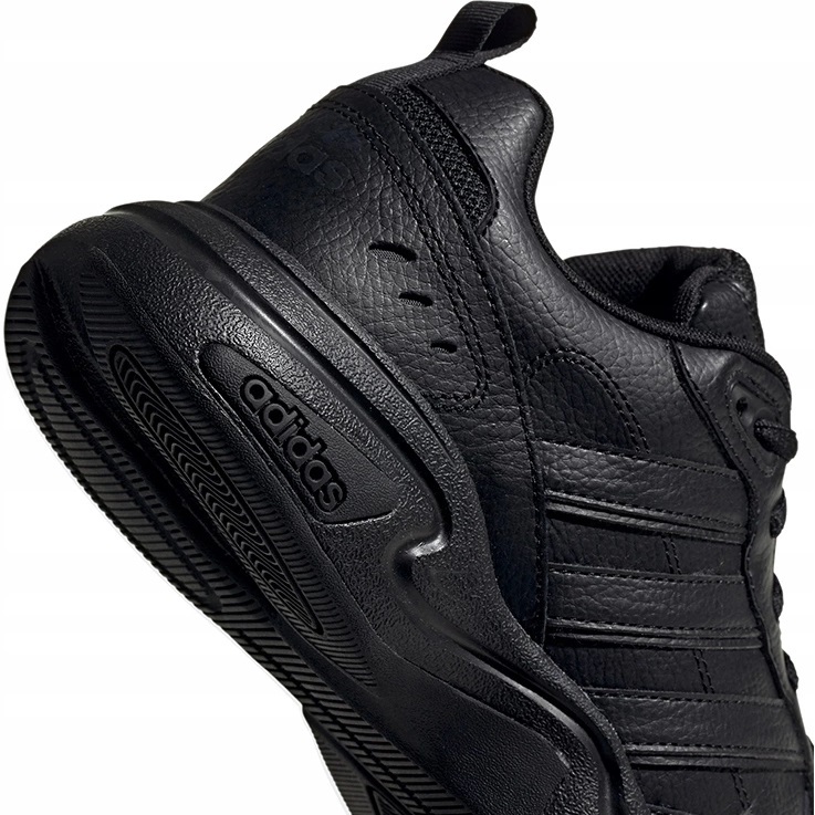 42 BUTY ADIDAS STRUTTER SPORTOWE CZARNE SKÓRZANE EG2656 Model EG2656