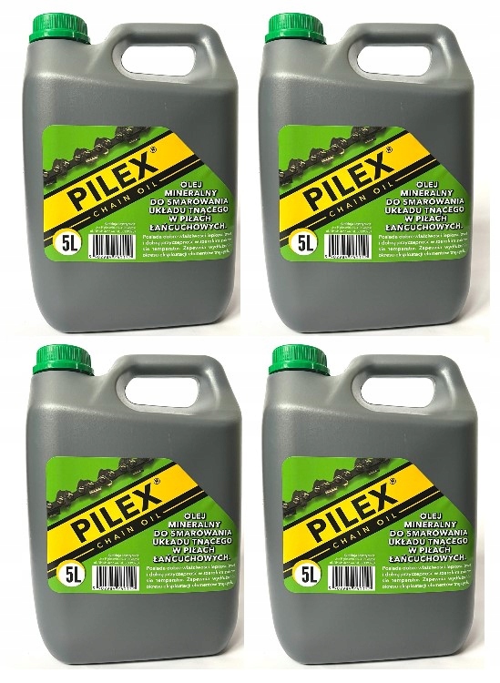 Olej do smarowania łańcucha Pilex 20L.