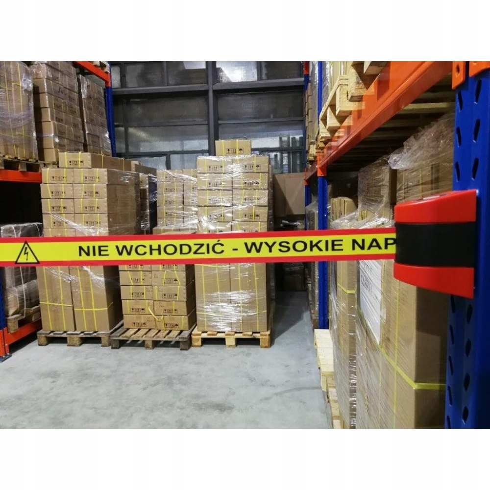 KASETA MAGNES NIE WCHODZIĆ WYSOKIE NAPIĘCIE 5M