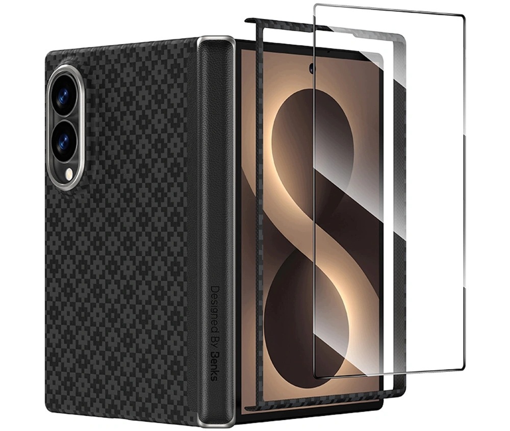 Benks Puzdro kevlarové sklo pre Galaxy Z Fold8 Armor Grid Pro Case pre MagSafe