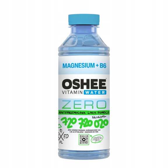 Levně Oshee Vitamin Water Neperlivý nápoj Hořčík+B6 s citronovou příchutí