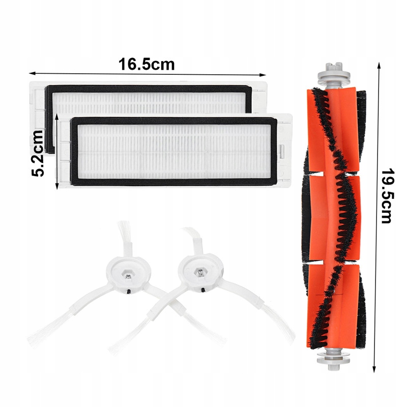 ZESTAW DO XIAOMI ROBOROCK S50 S55 FILTR SZCZOTKA Model XIAOMI