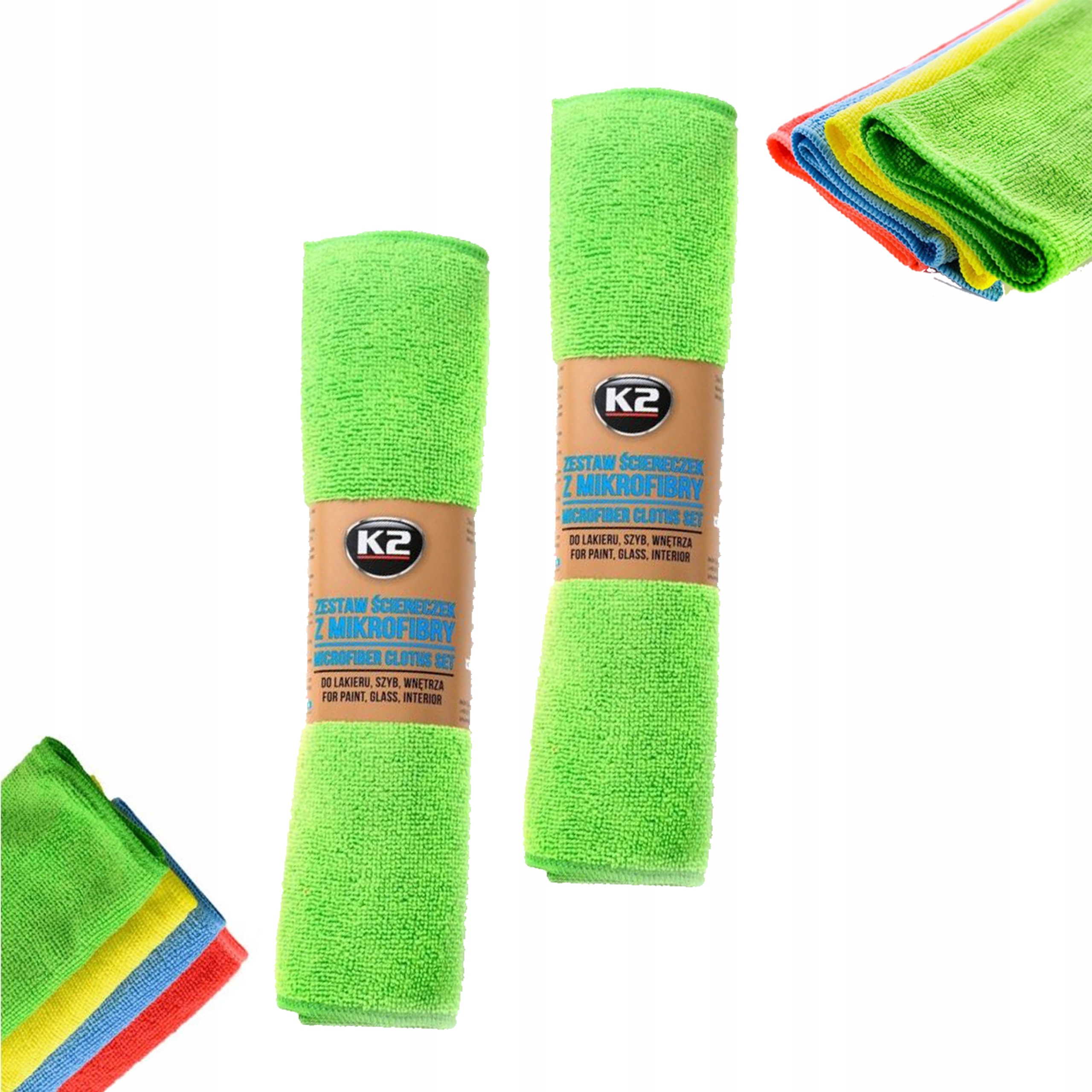 

Ścierki Z Mikrofibry Uniwersalne Zestaw 8 Sztuki