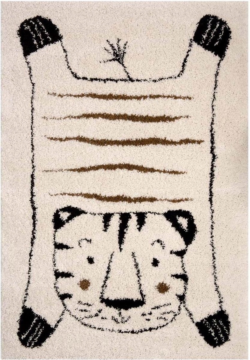Detský koberec shaggy tiger 120x170 cm