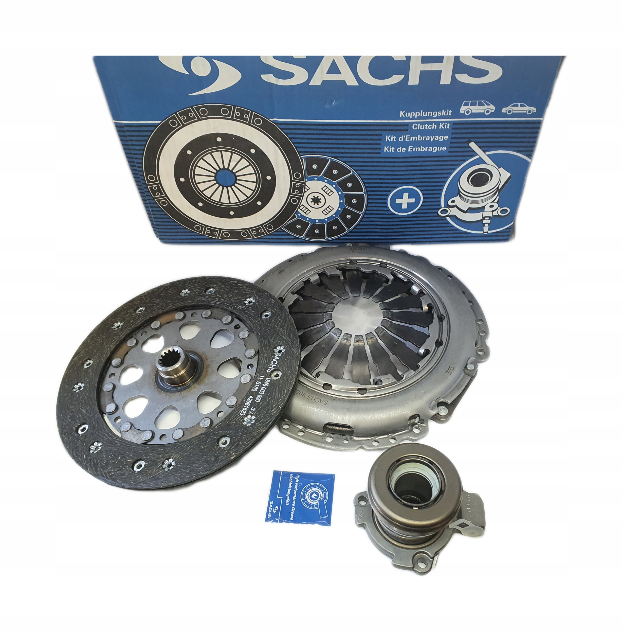 3000 990 - Комплект сцепления для SUZUKI SWIFT III 1.3 DDiS 2005-