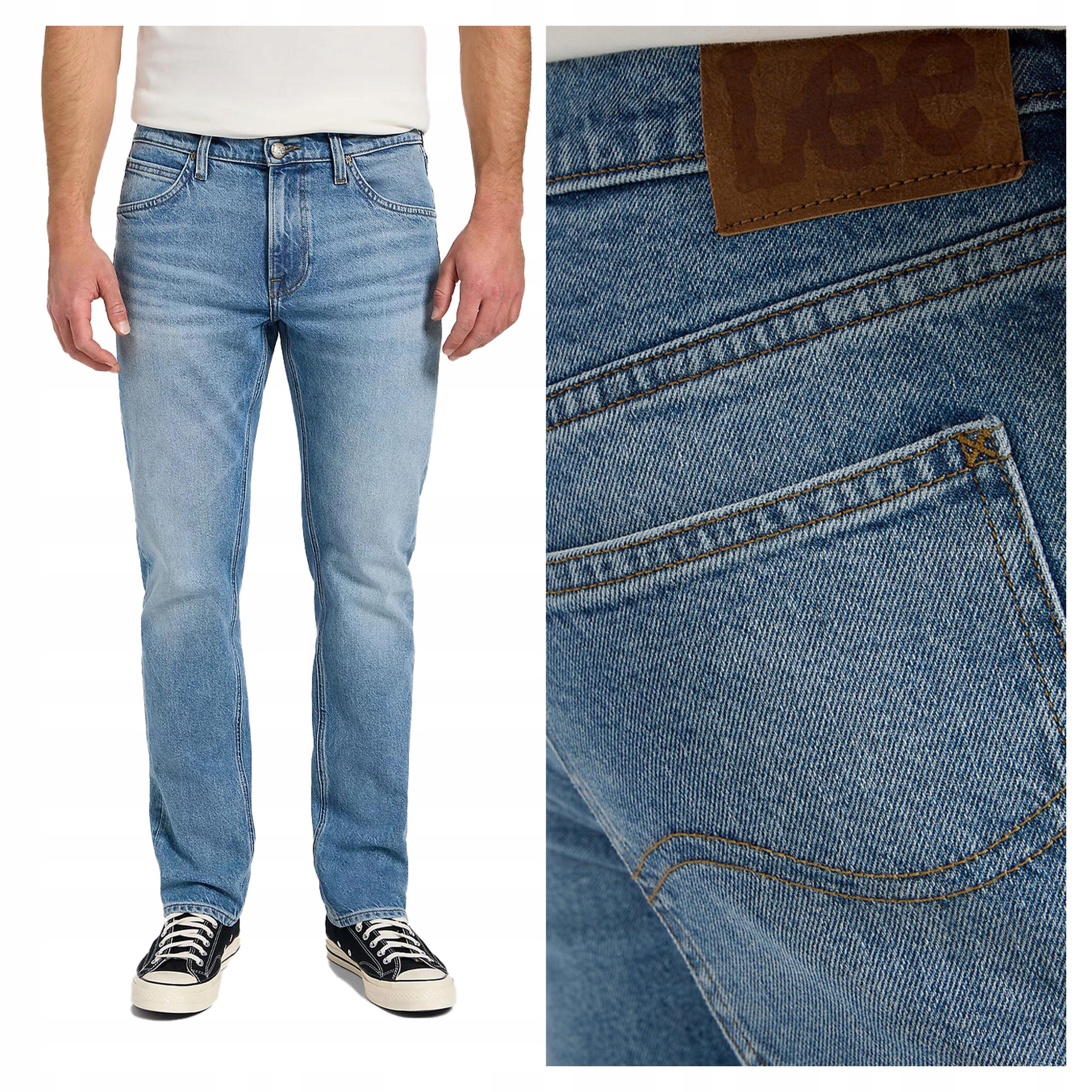 Lee Daren Zip Fly W36 L32 Pánské džíny Jednoduché