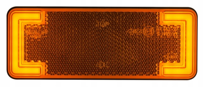 LAMPA OBRYSOWA LED OBRYSÓWKA NACZEPA PRZYCZEPA TIR