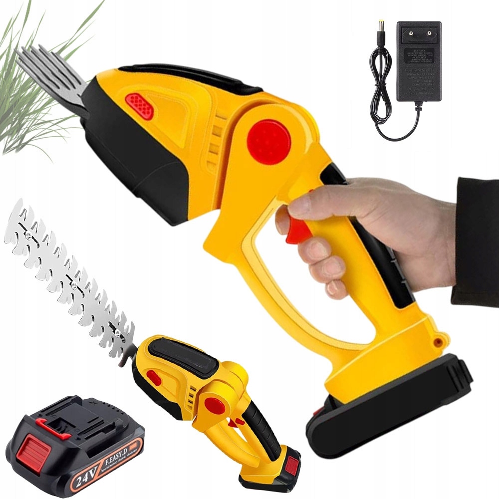 Bezdrátový vyžínač na Trávy s regulací úhlu pomocí dvojité pojistky