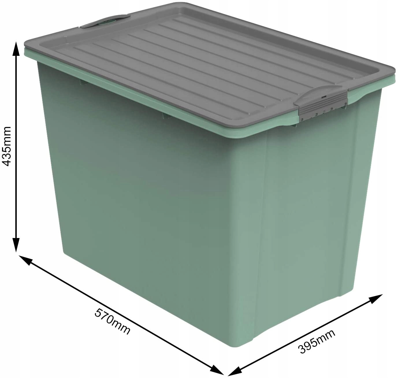 Pojemnik do przechowywania Rotho COMPACT 70l Marka Rotho