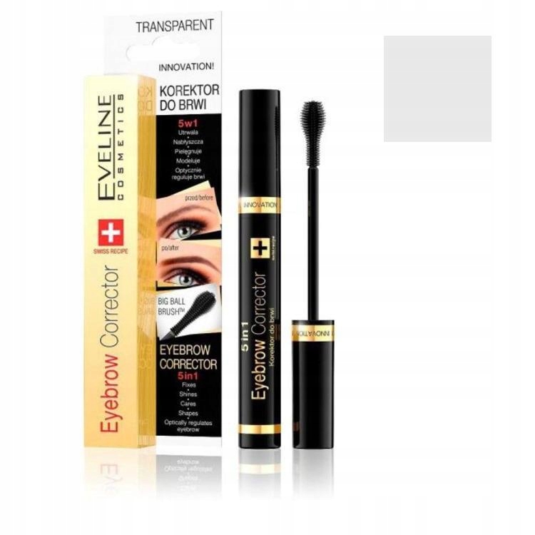 

Eveline Eyebrow Corrector 5w1 Transparent 9ml