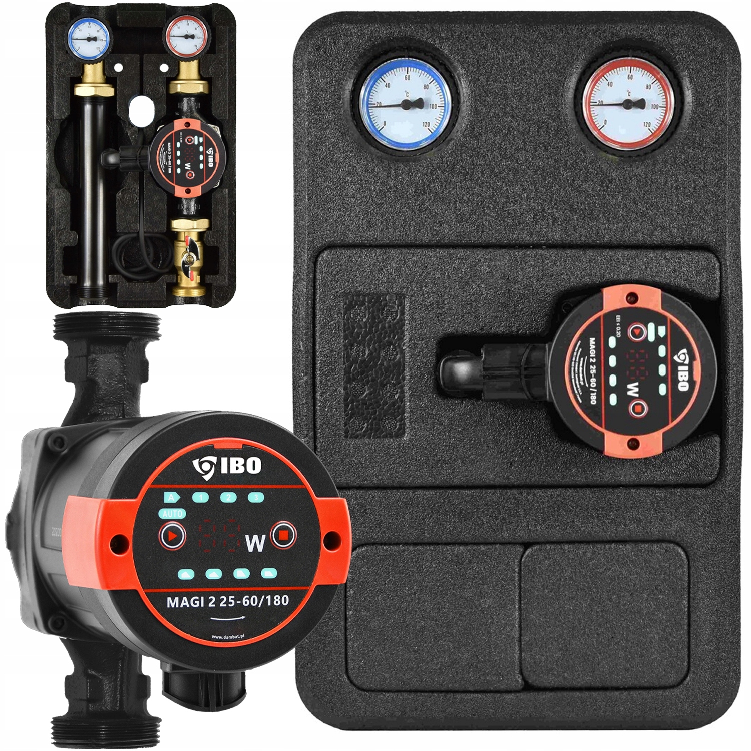 Čerpacia Skupina Gp Pro Bo Bez Miešania Elektronická Pumpa Ibo Magi 2