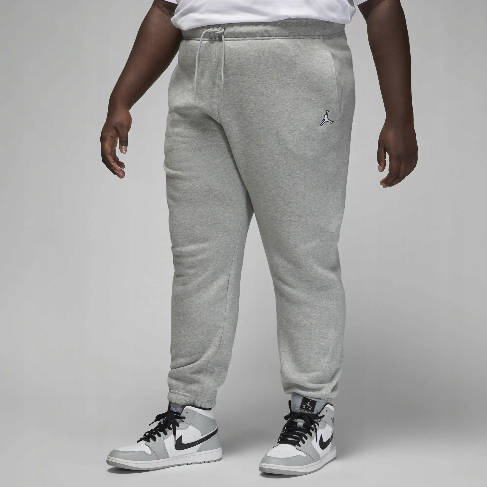 Nike Jordan Dámské Tepláky Šedé VEL.2X Szuner Stahovací Pásky
