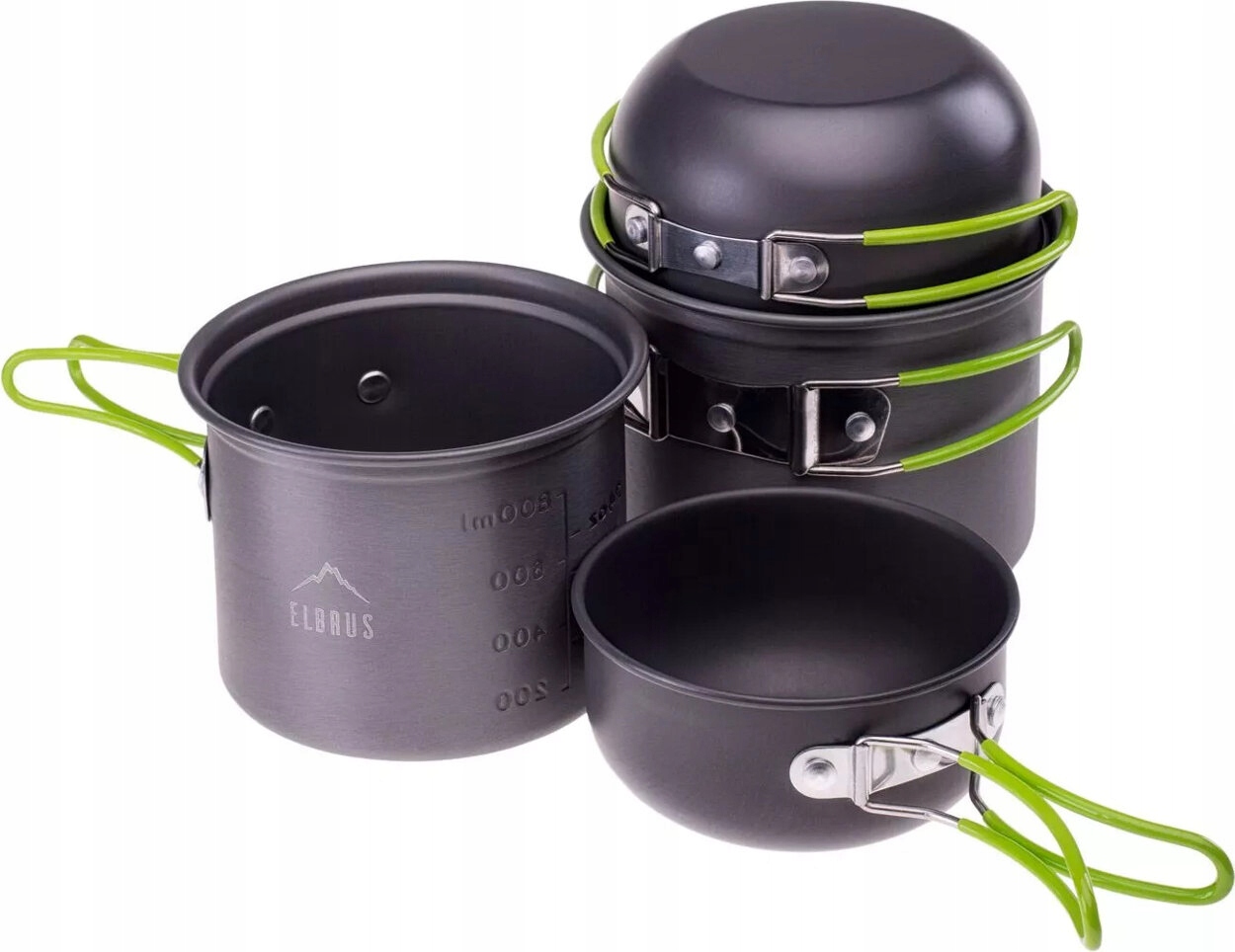 Turistická Menážka Elbrus Hike Pro Cook Šedo-limetková