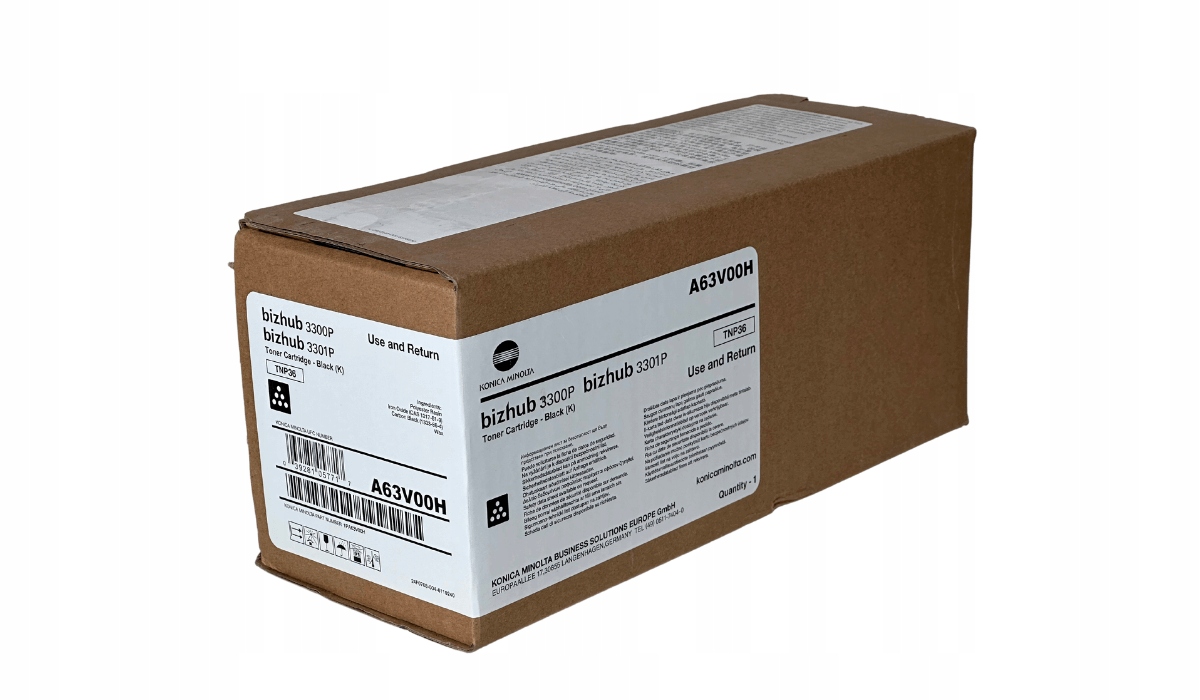 Toner Konica Minolta TNP-36 A63V00H Originál pre Bizhub 3300P 3301P