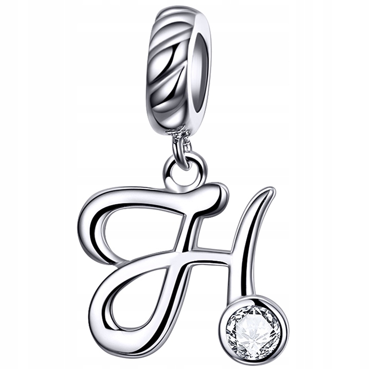 

Charms Literka H do Pandora srebro 925 koralik