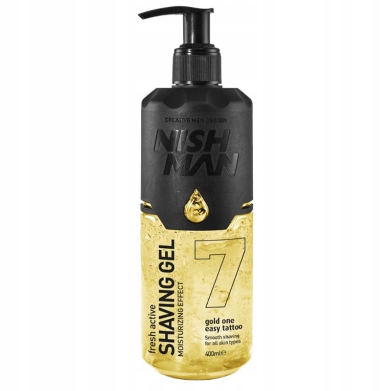 

Nishman Shaving Gel Gold 7 żel do golenia 400ml