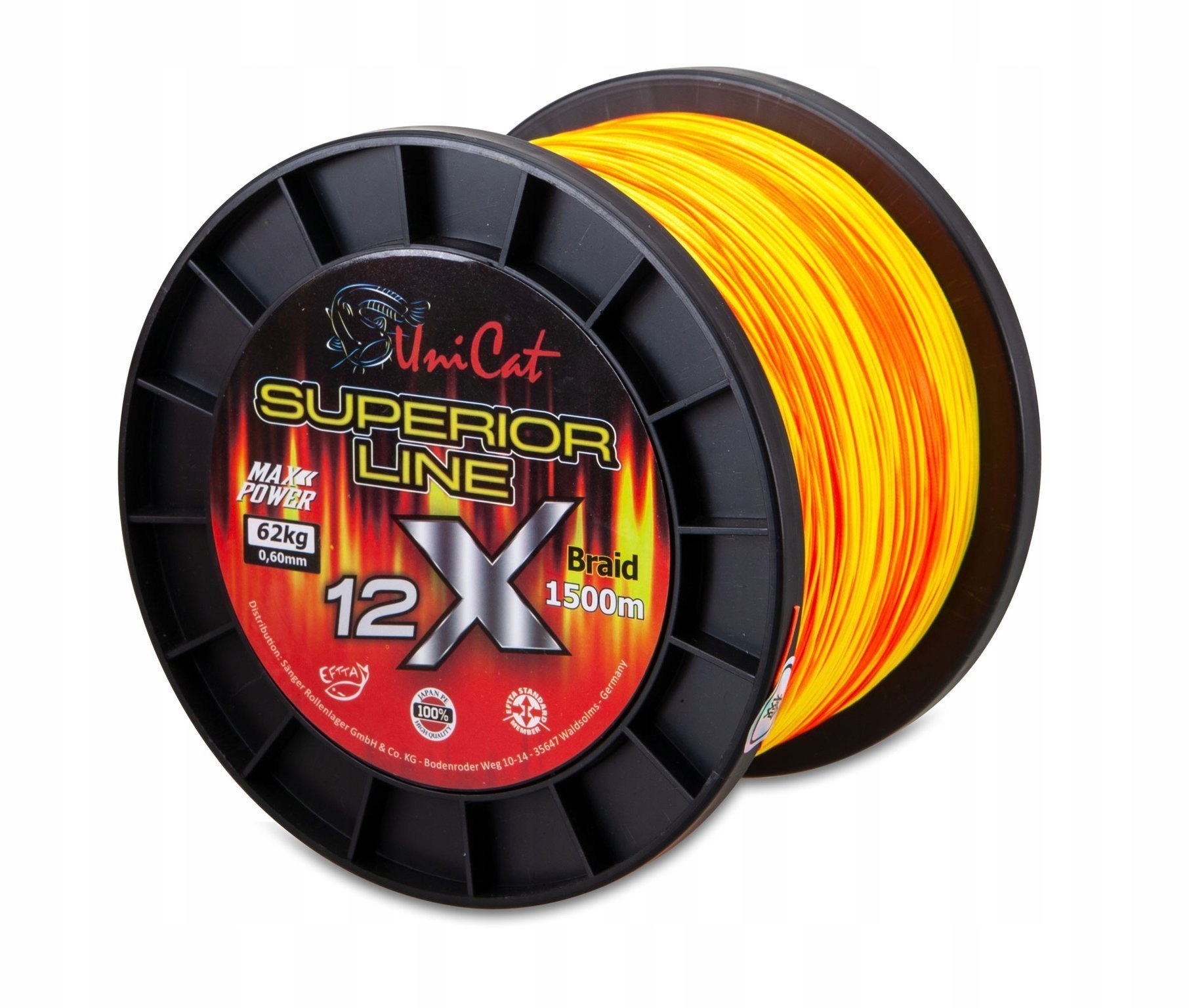 

Na Metry Plecionka Uni Cat Superior 12X 0,37mm