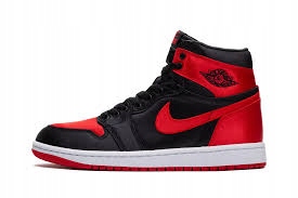 Nike tenisky Jordan 1 Retro High Og Satin Bred černá velikost 40,5