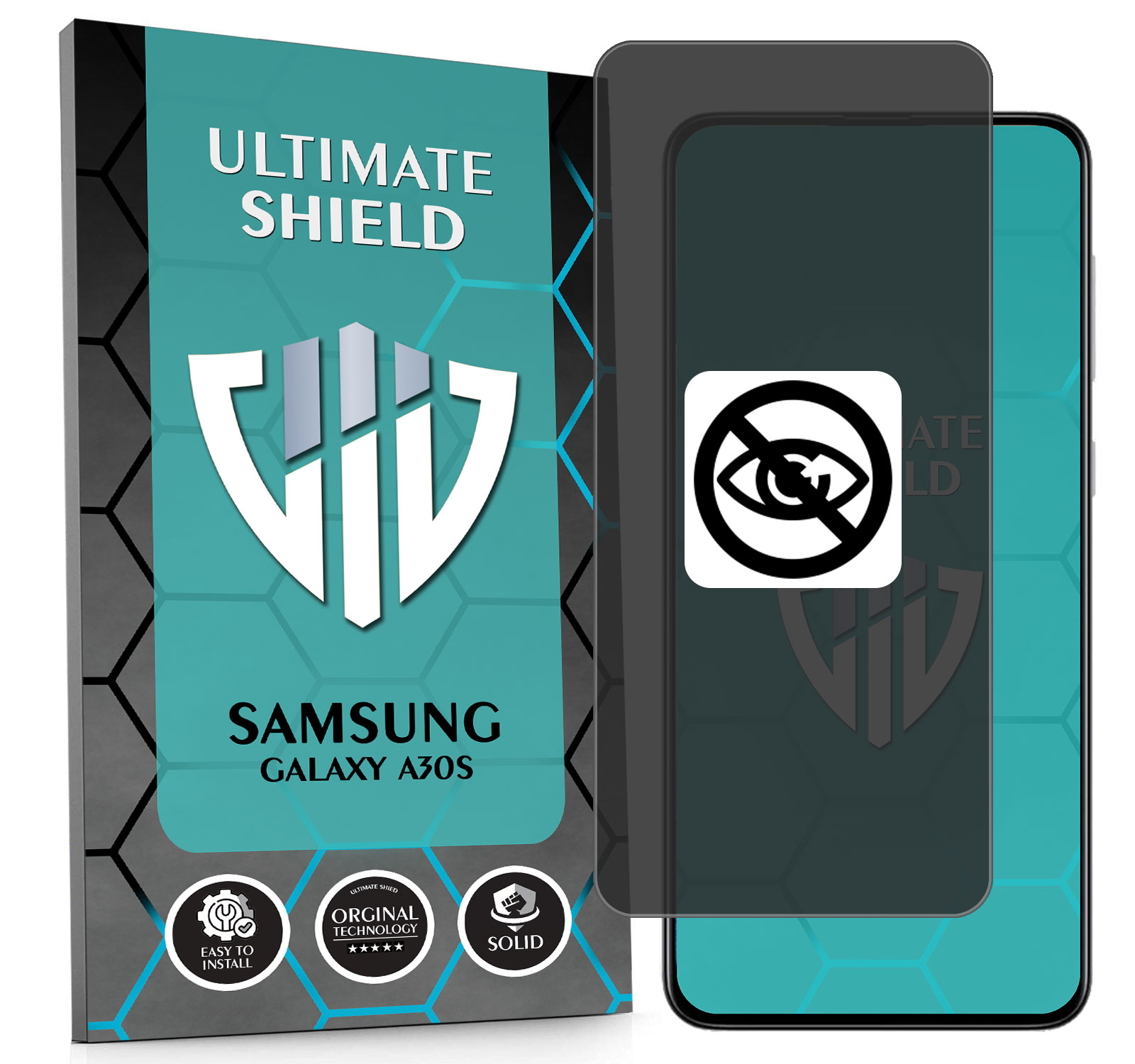 Sklo Private Anti-spy 5D Pro Samsung Galaxy A30S Hydrogelové