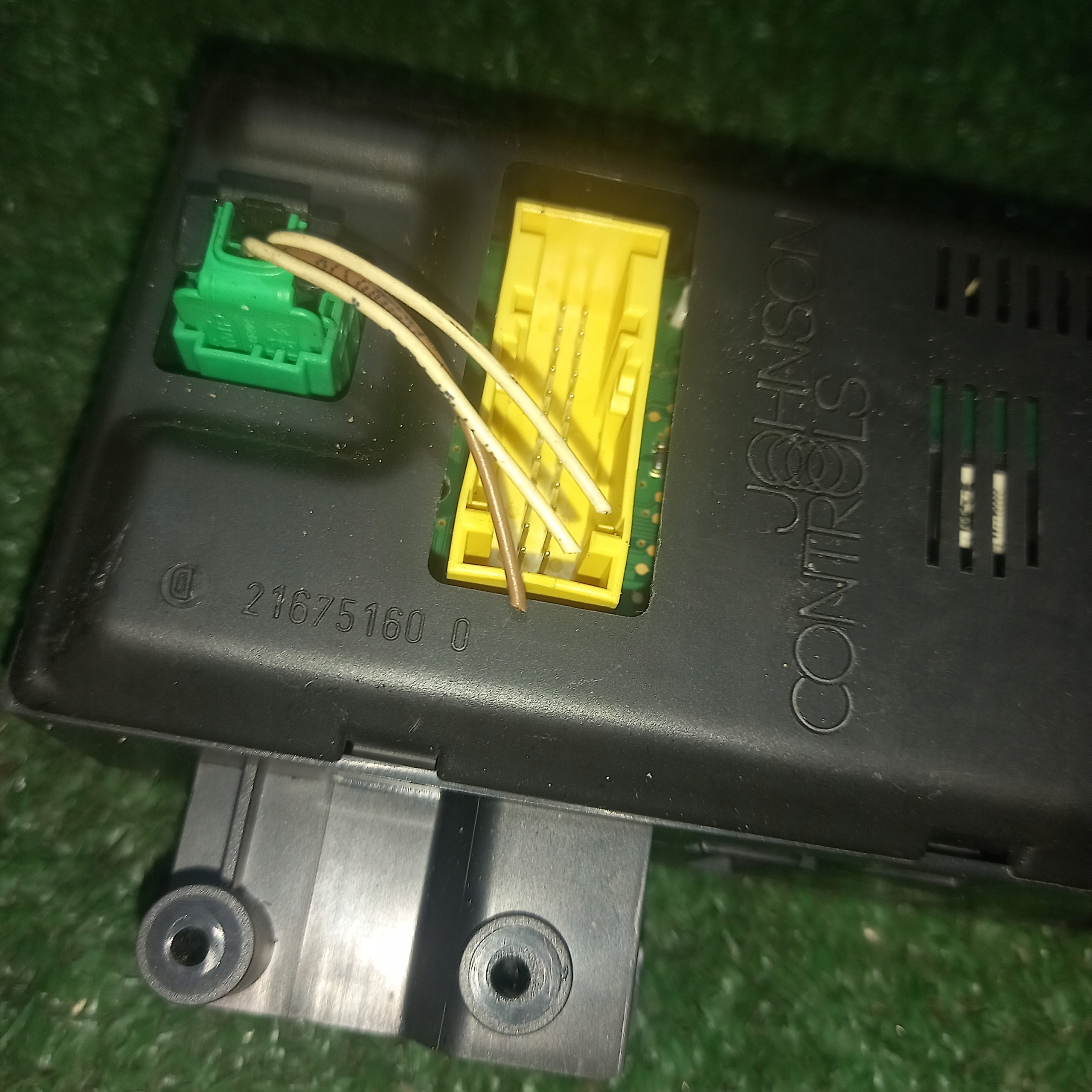control panel air conditioning devices PEUGEOT 307 9646627977