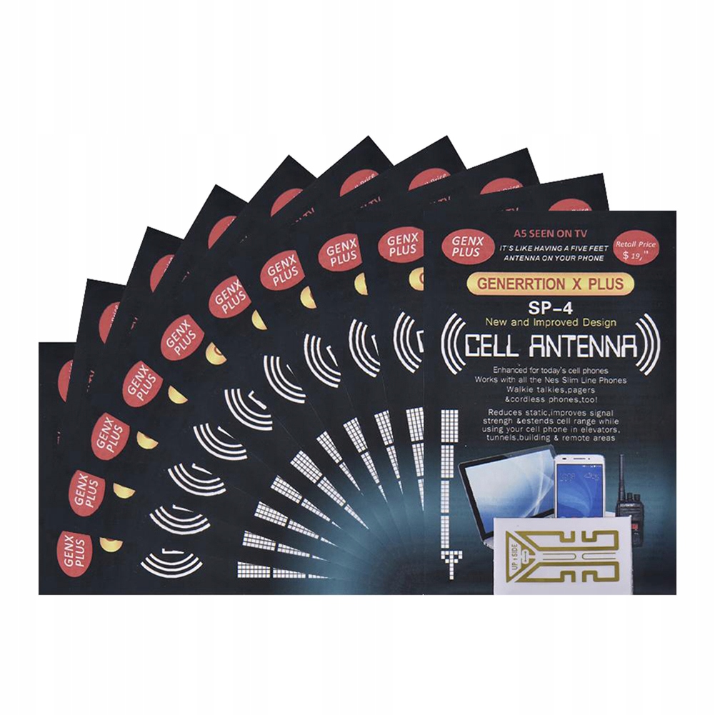 WZMACNIACZ SYGNAŁU TELEFONU KOMÓRKOWEGO 10SZT.