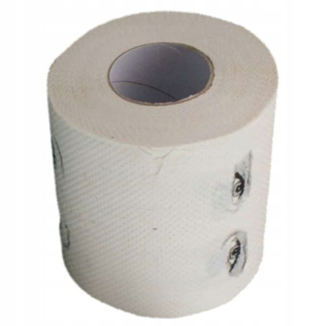 

papier toaletowy Oczy oczami Spojrzenie nadrukiem