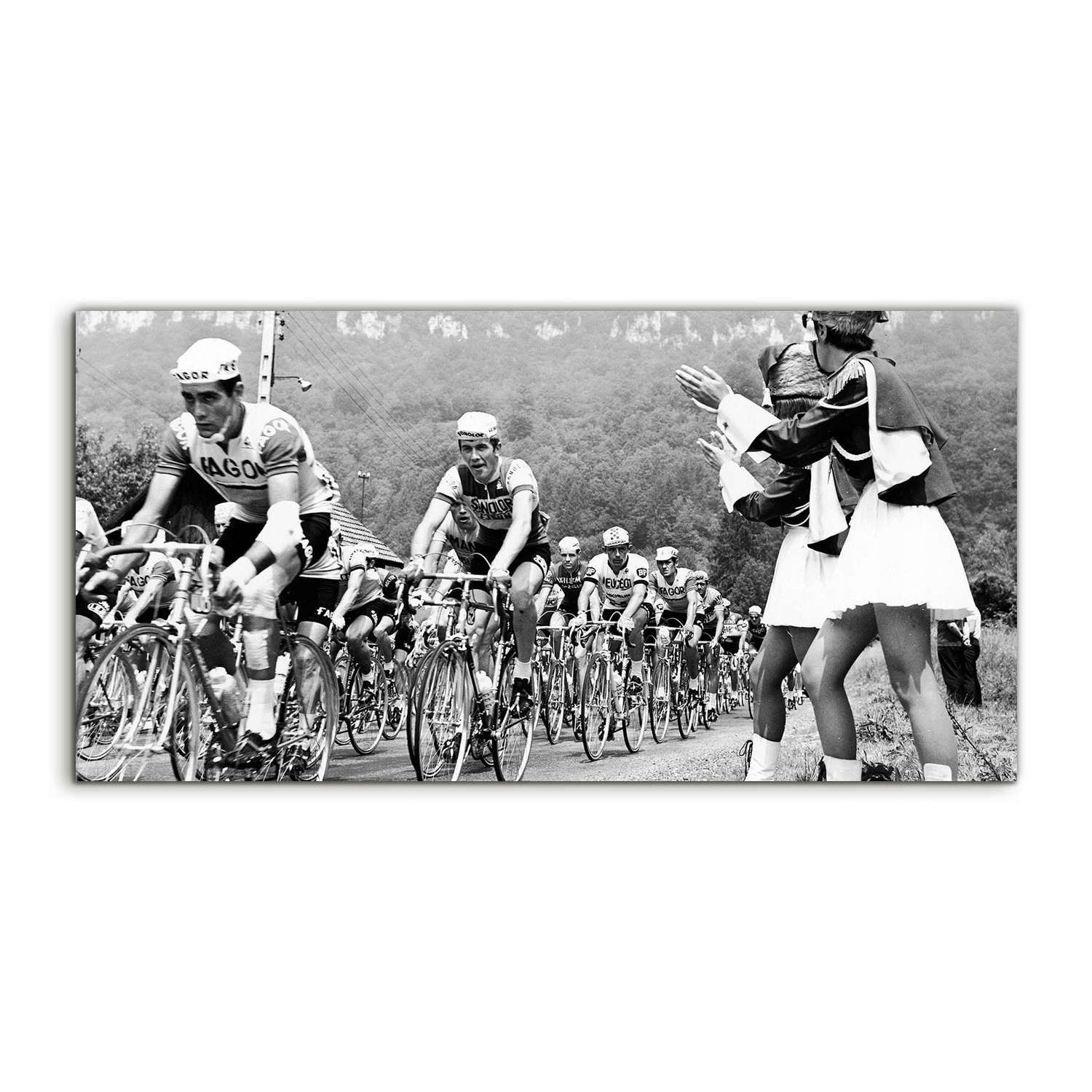 

Obraz akryl 120x60 ścienny Tour De France Vintage