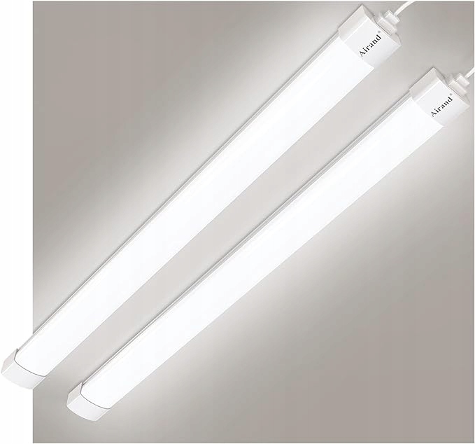 Airand Led lampa do vlhkých priestorov, sada 2 kusov, 120 cm, 4000 K