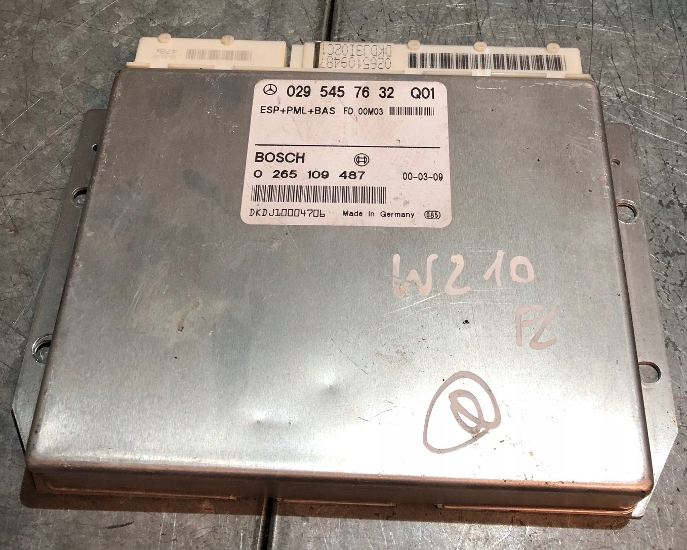 0265109487 - MERCEDES W210 модуль ESP 0295457632