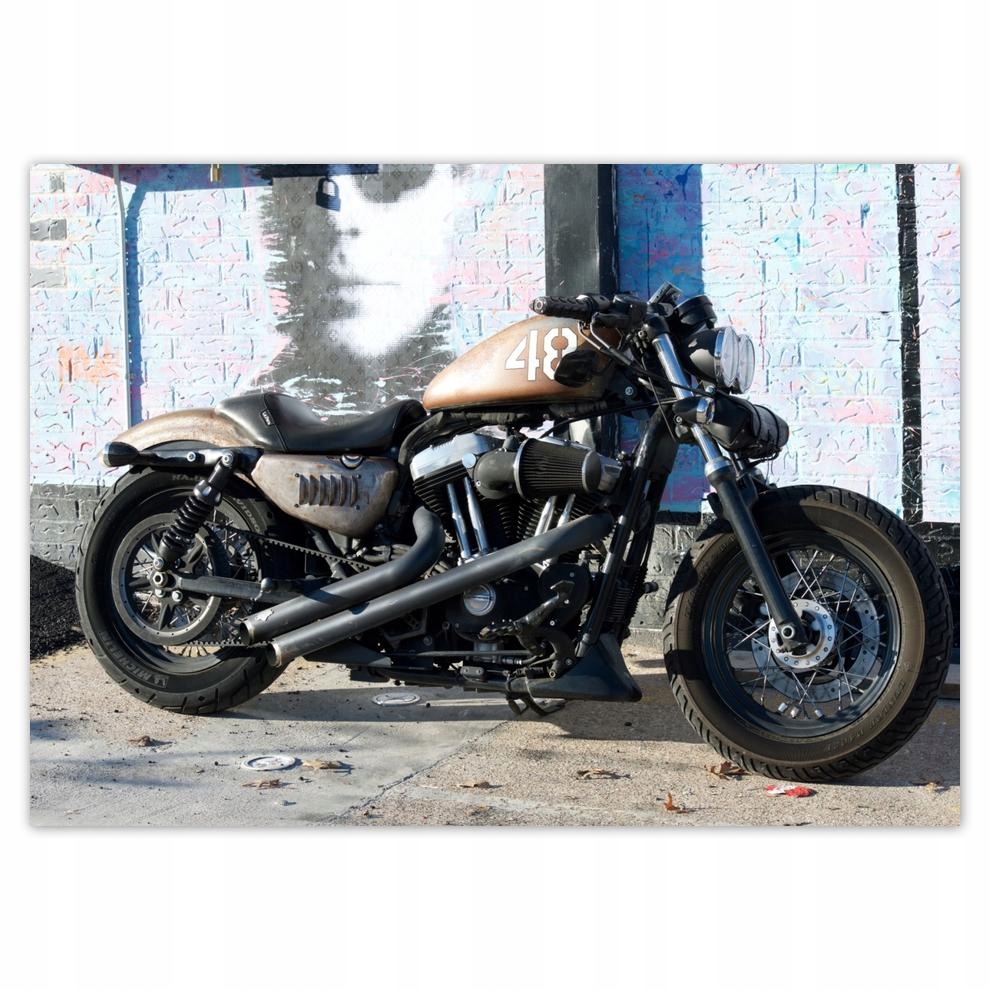 

Naklejki 70x50 Potężny motocykl