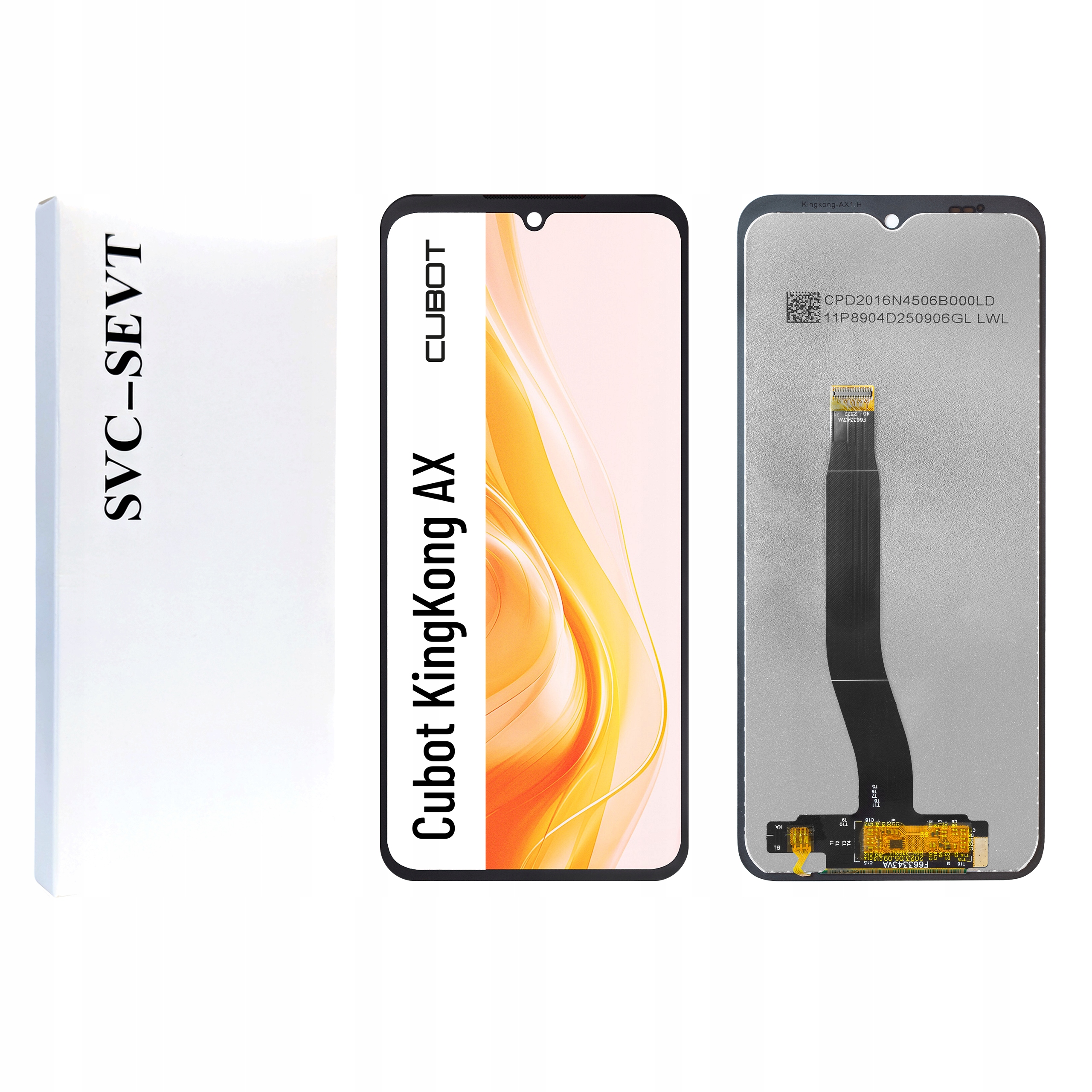 Displej pro Cubot King Kong Ax LCD Display Panel Originál Zila