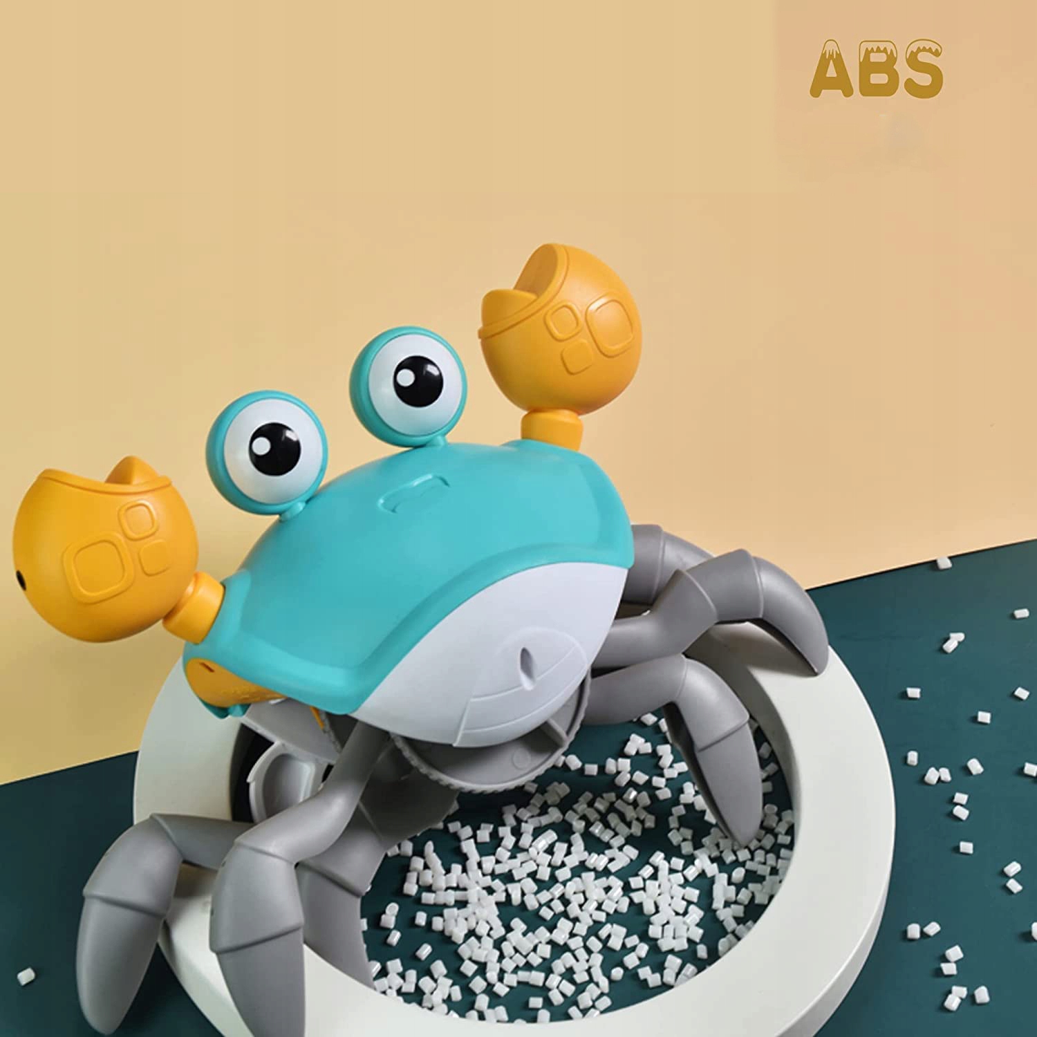 INTERAKTYWNA ZABAWKA PEŁZAJĄCEGO KRABA LED MUSIC Płeć chłopcy dziewczynki