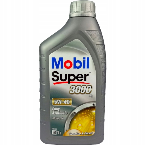 

Olej Syntetyczny Mobil Super 3000 X1 1L 5W-40