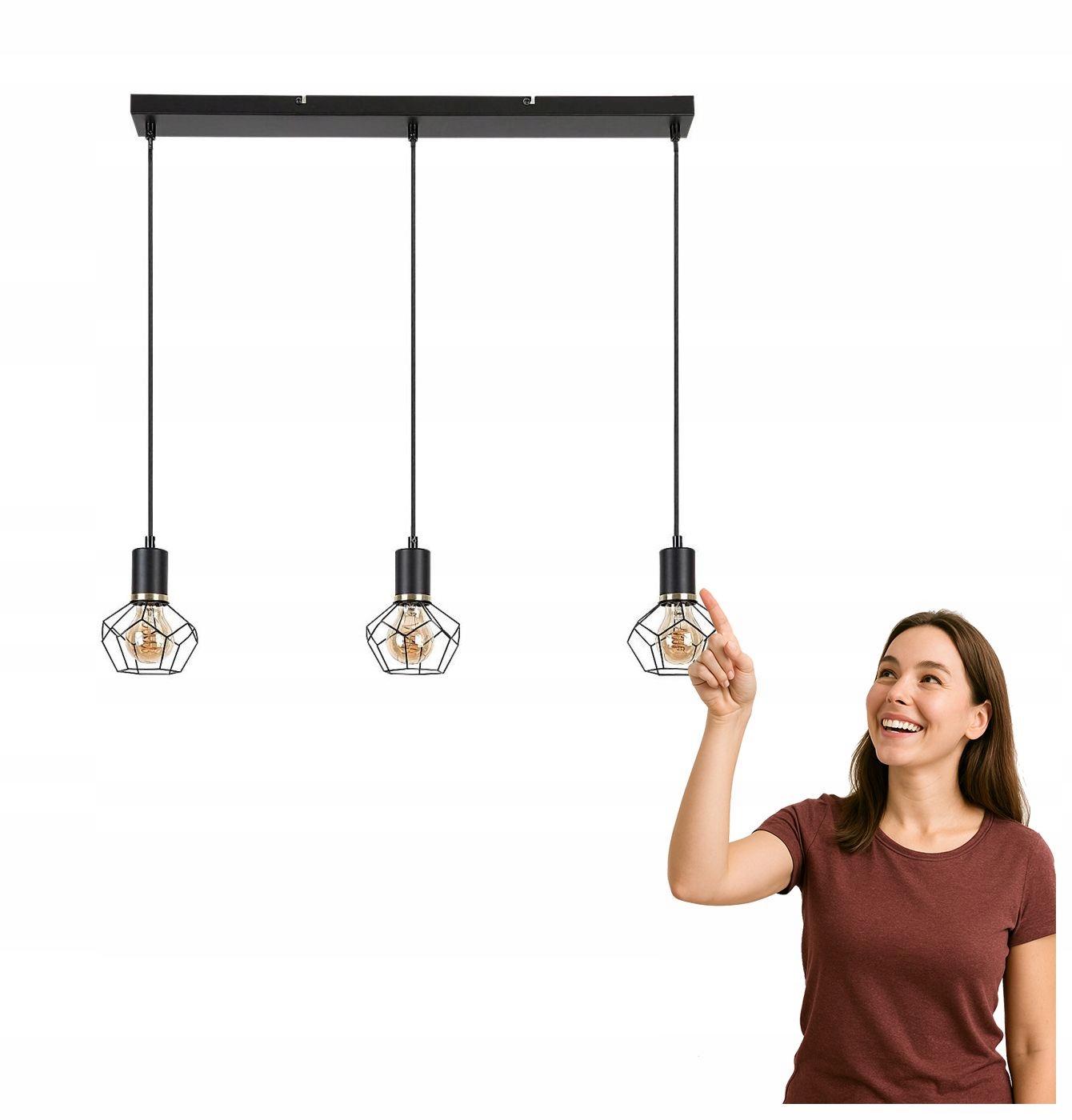 Závesná lampa Fran 72242 Rabalux