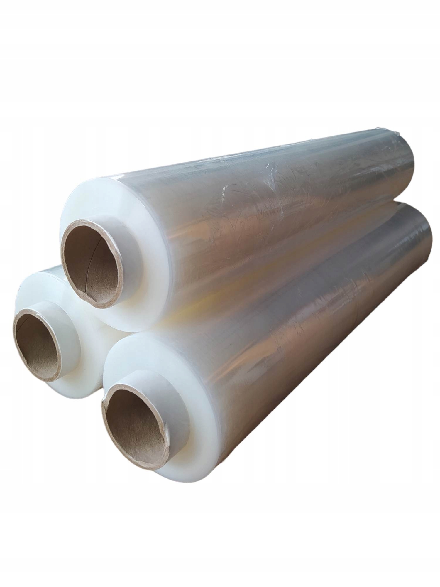 MOCNA FOLIA STRETCH DO PAKOWANIA BEZBARWNA 3 ROLKI