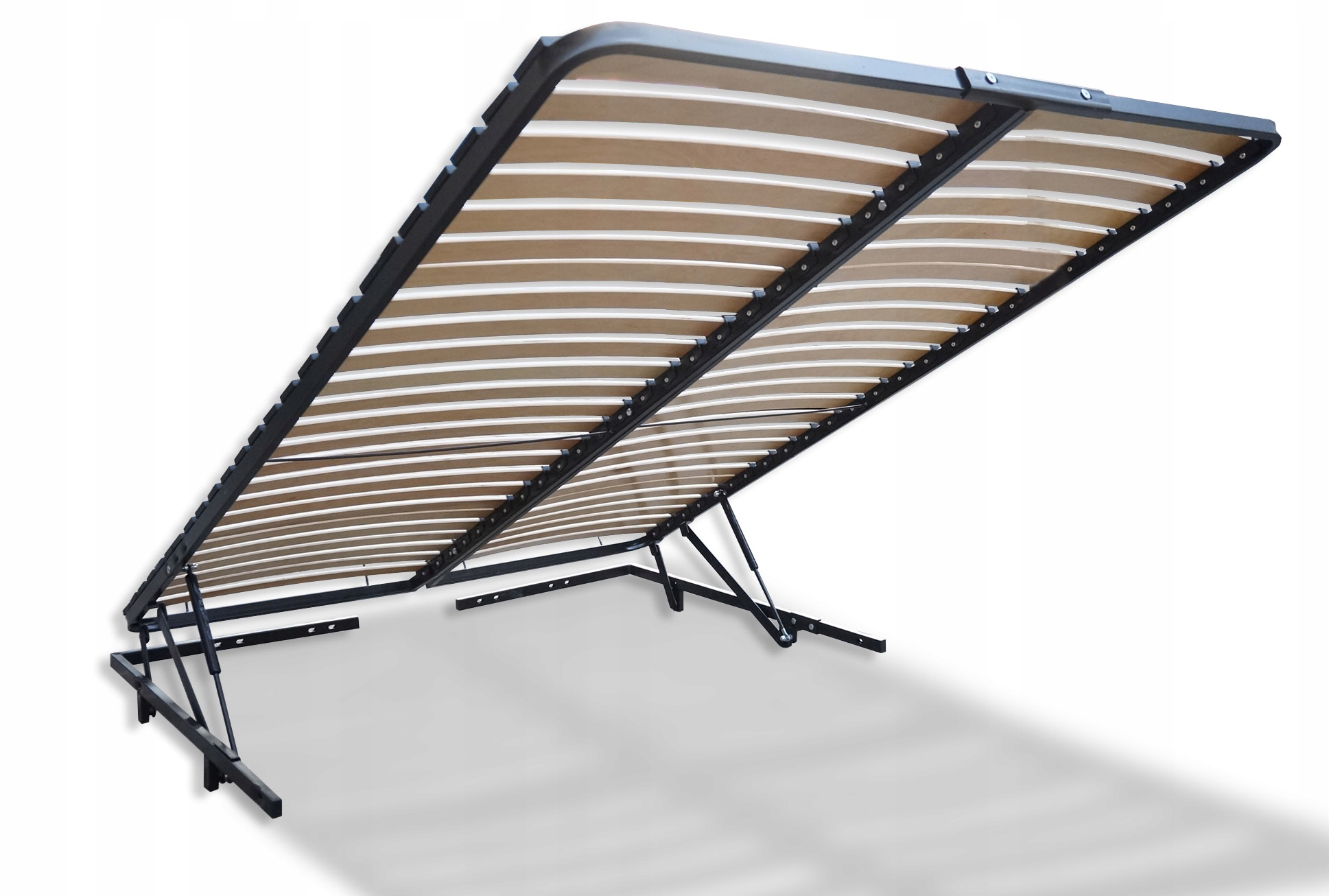 Wzmocniony podnoszony stelaż automat pod materac do łóżka 160x200 350 KG Kod producenta wz160