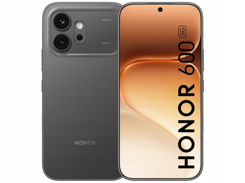 Smartfon Honor 600 5G 8/256GB 6.57" 120Hz Czarny