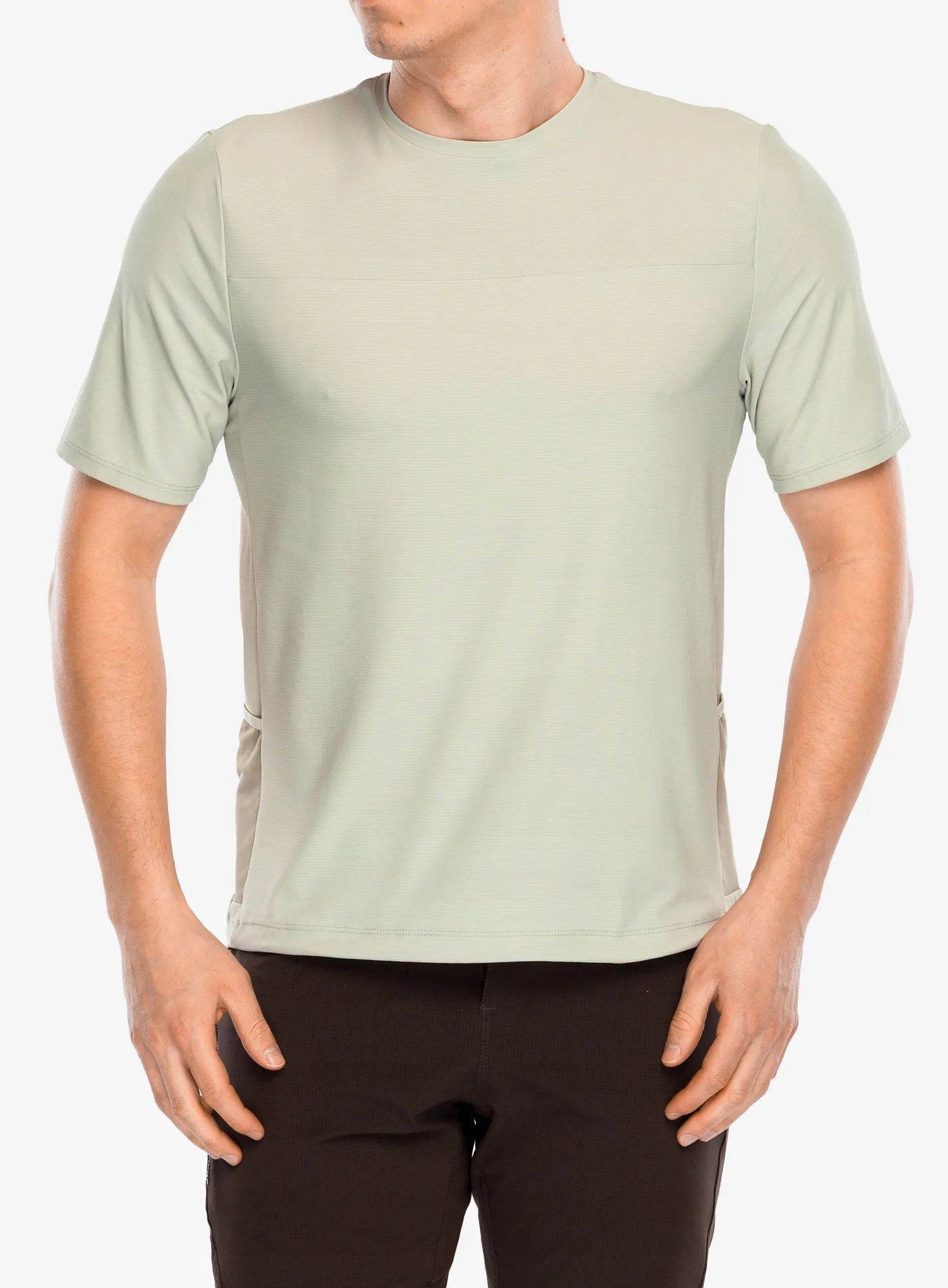 Cyklistický dres Odlo Explorer Cargo T-Shirt Crew Neck Ss agate gray M