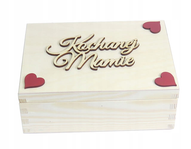 

Pudełko prezent ślub Kochanej Mamie wesele AF19