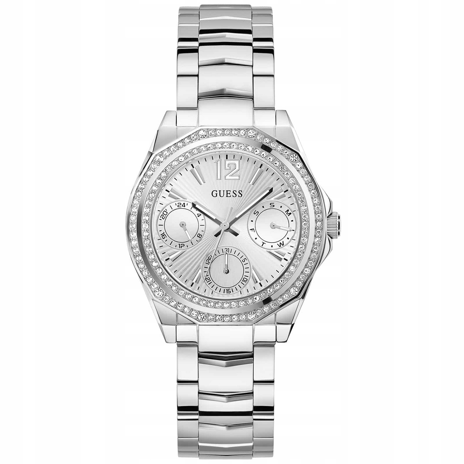 Dámské hodinky Guess GW0685L1 stříbrné