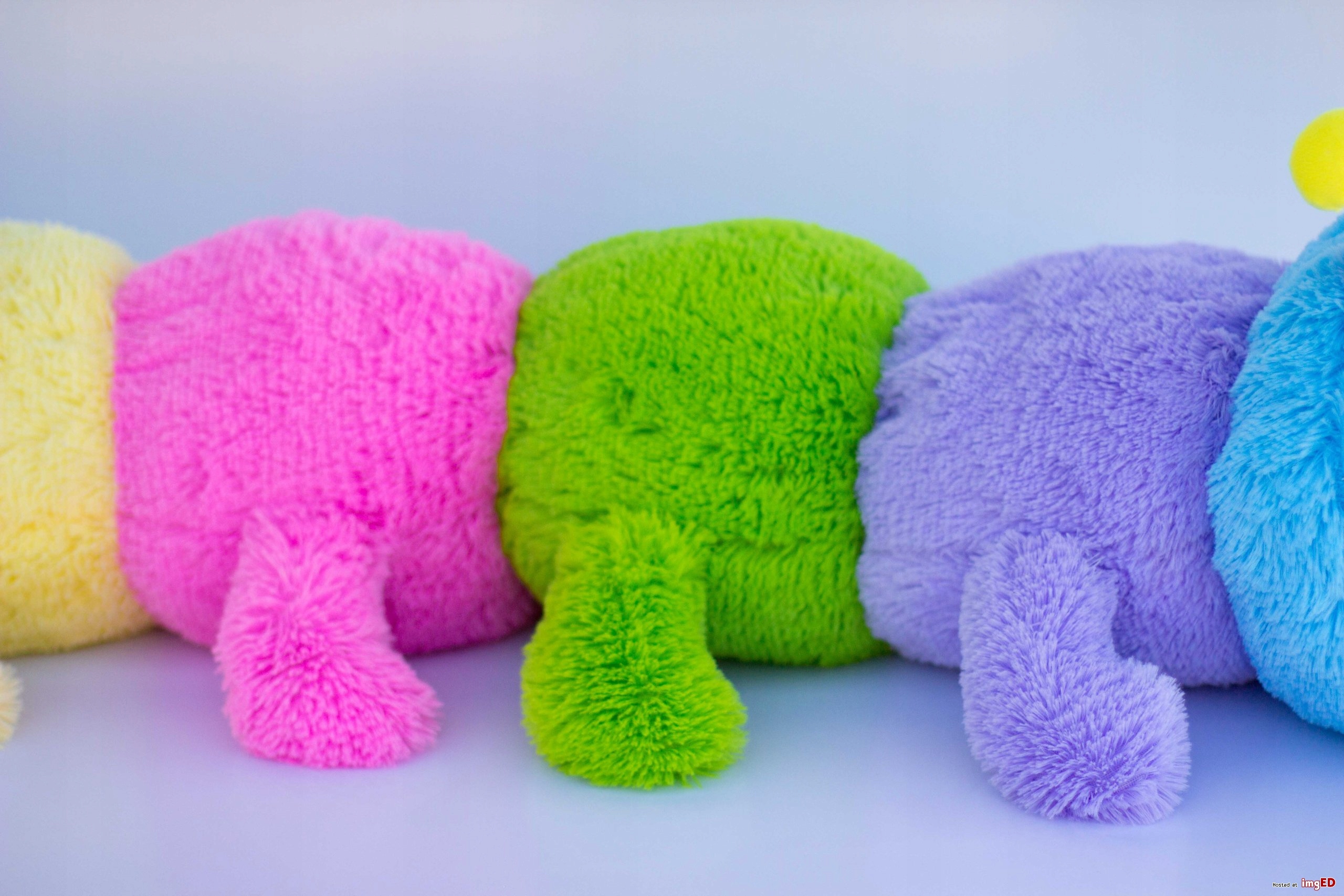 STONOGA GĄSIENICA MASKOTKA PLUSZOWY MIŚ 180CM Głębokość produktu 180 cm