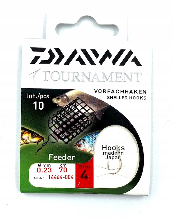 Daiwa Hak Z Przyponem Feeder R4 10SZT.