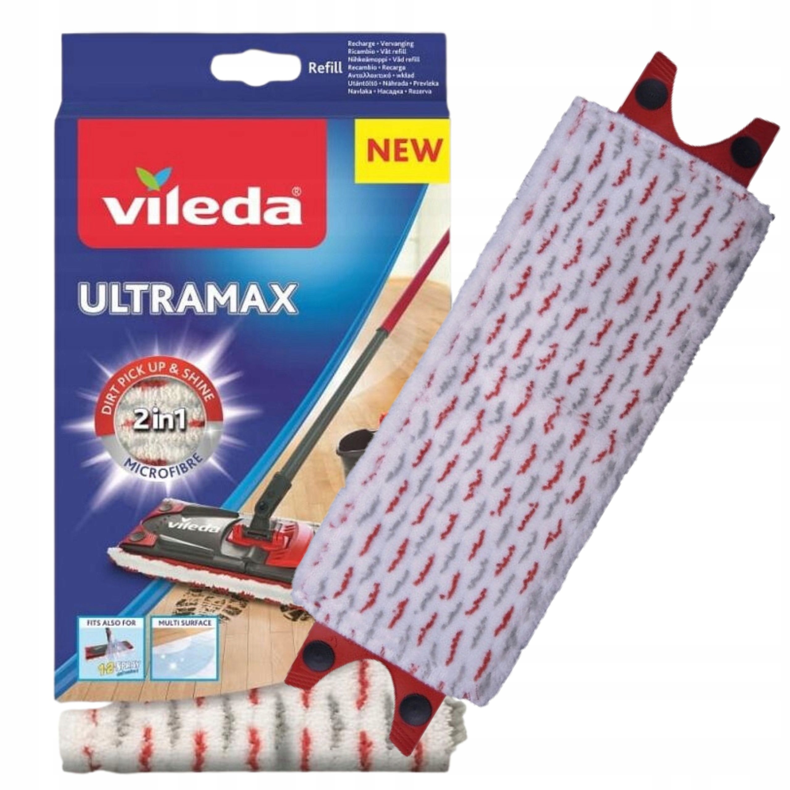 

Vileda Ultramax Ultramat Mop Nakładka Wymienna 2w1