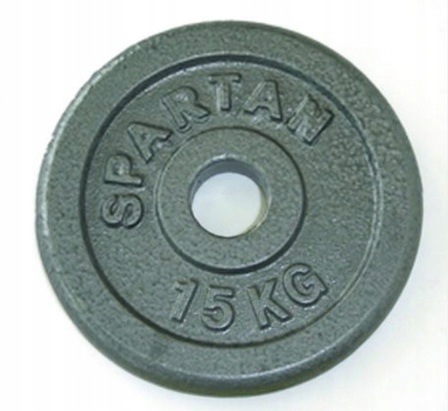 Litinové zátěžové talíře 2x15 kg