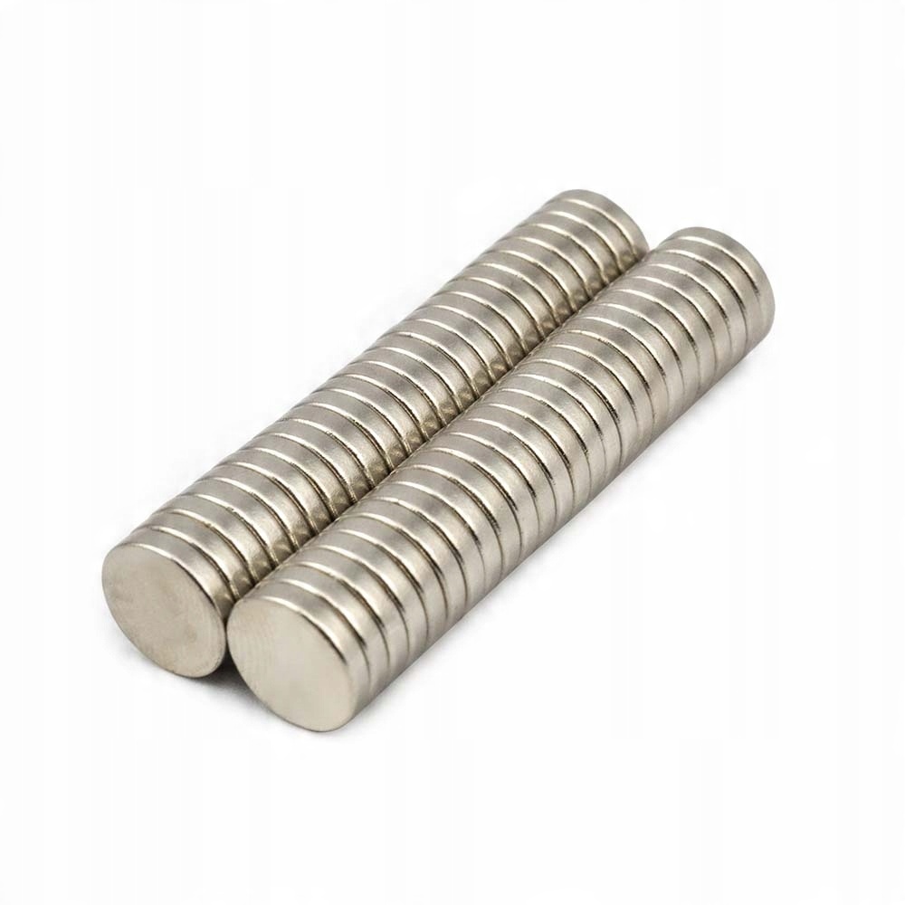 

Neodymowy Silny Magnes do tablic N38 10x2 50 szt.