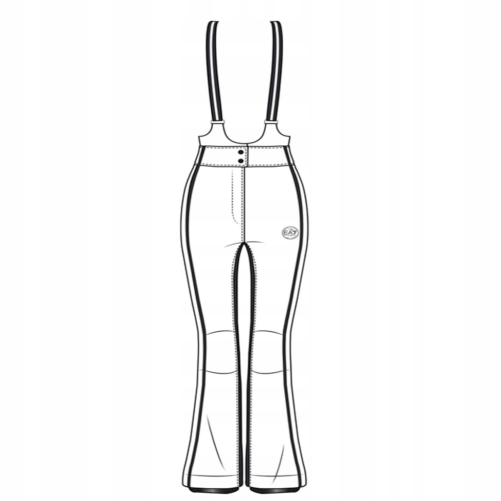 Kalhoty EA7 Emporio Armani St. Moritz Fashion Bílé, velikost M