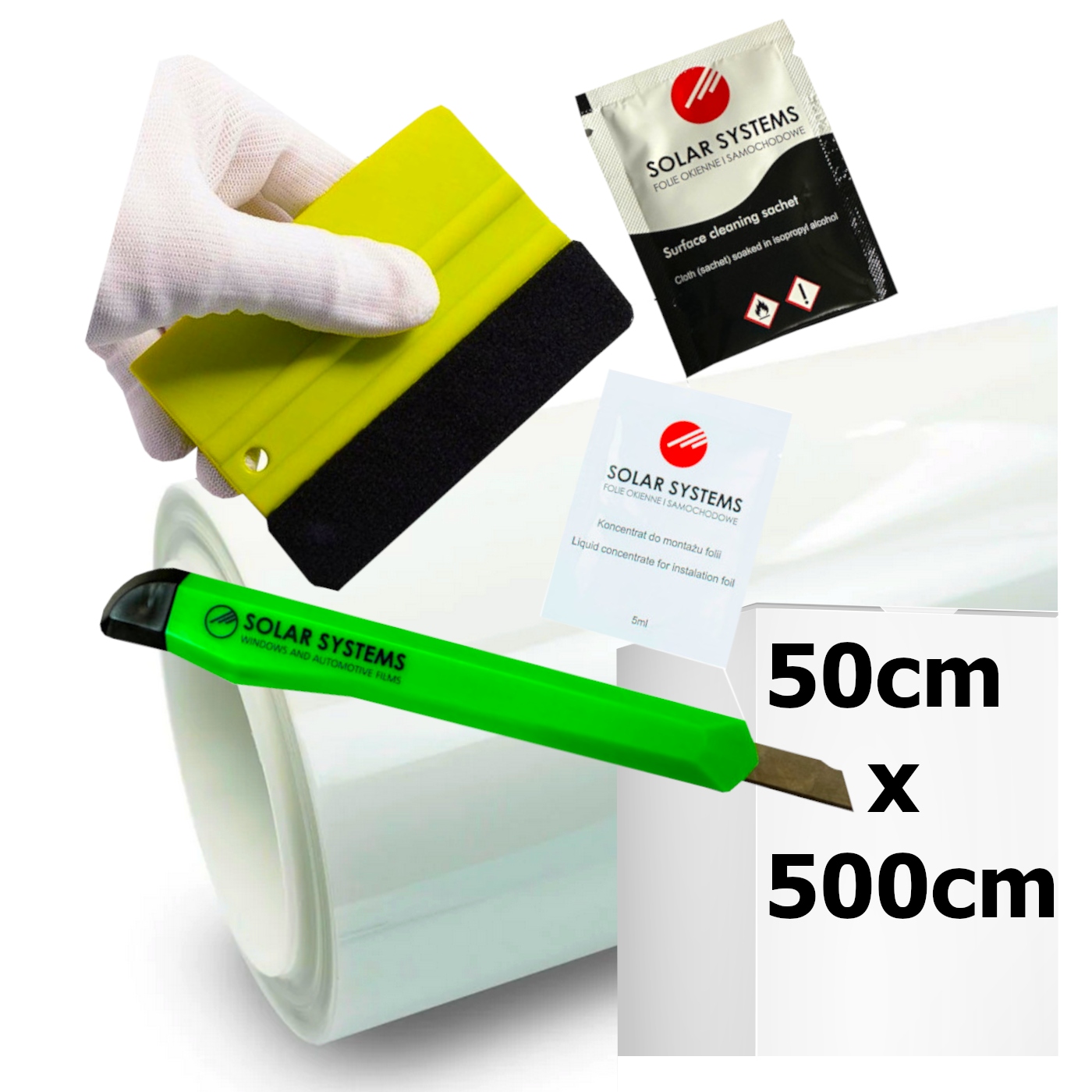 Fólie Ppf Ultrashield Gloss bezbarvá pro nárazové lampy 50 x 500 cm