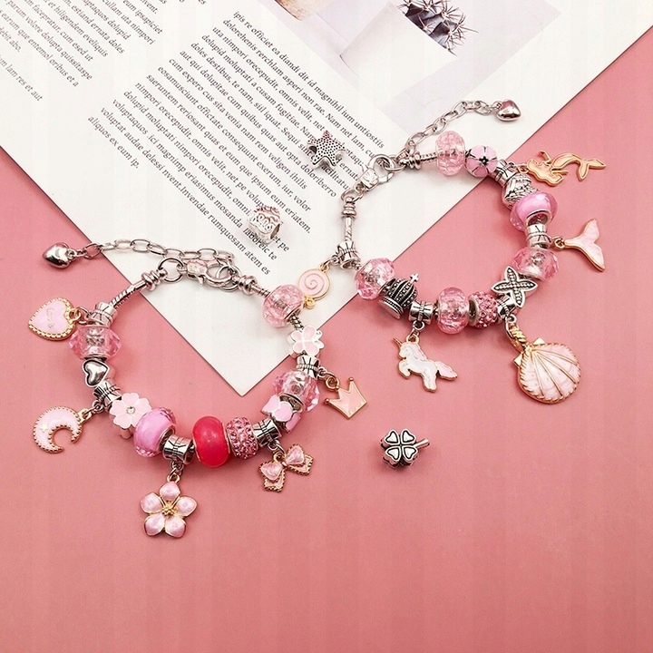 ZESTAW DO ROBIENIA BRANSOLETEK NASZYJNIKÓW DLA DZIECI PREZENT KORALIKI Płeć chłopcy