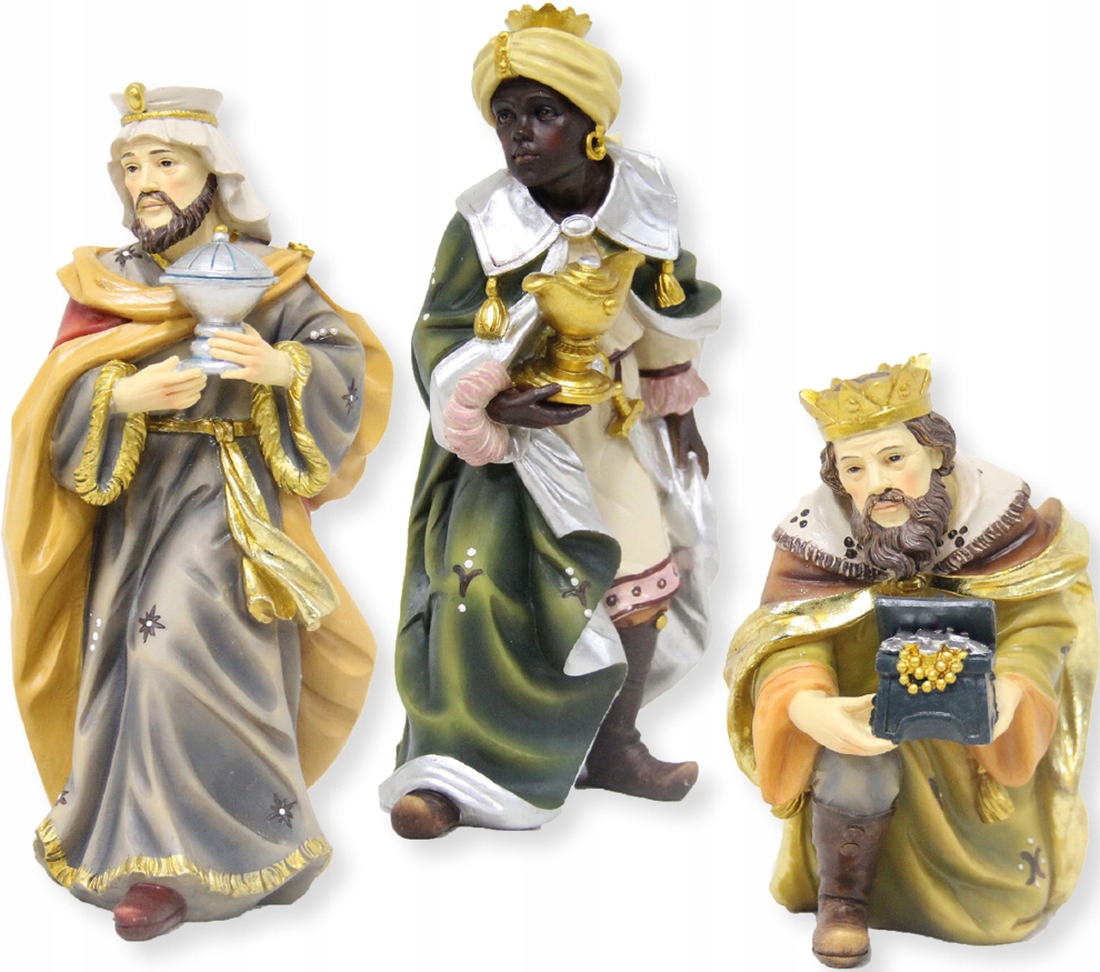 

Trzej Mędrcy do Szopki Bożon. do figur o wys. 19cm