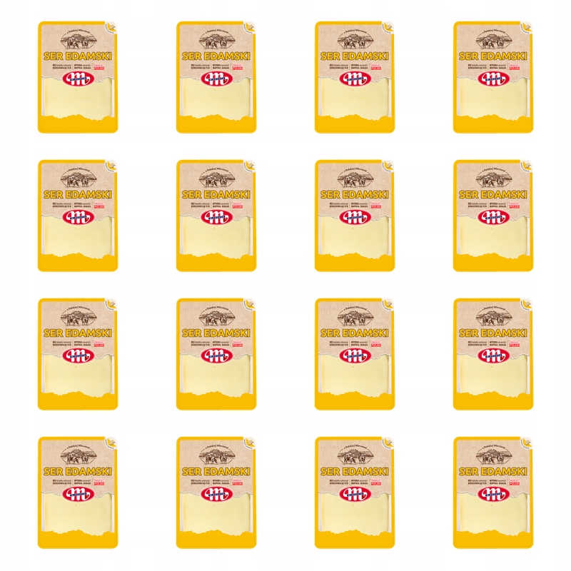 Mlekovita Sýr Edam plátky 500 g X16